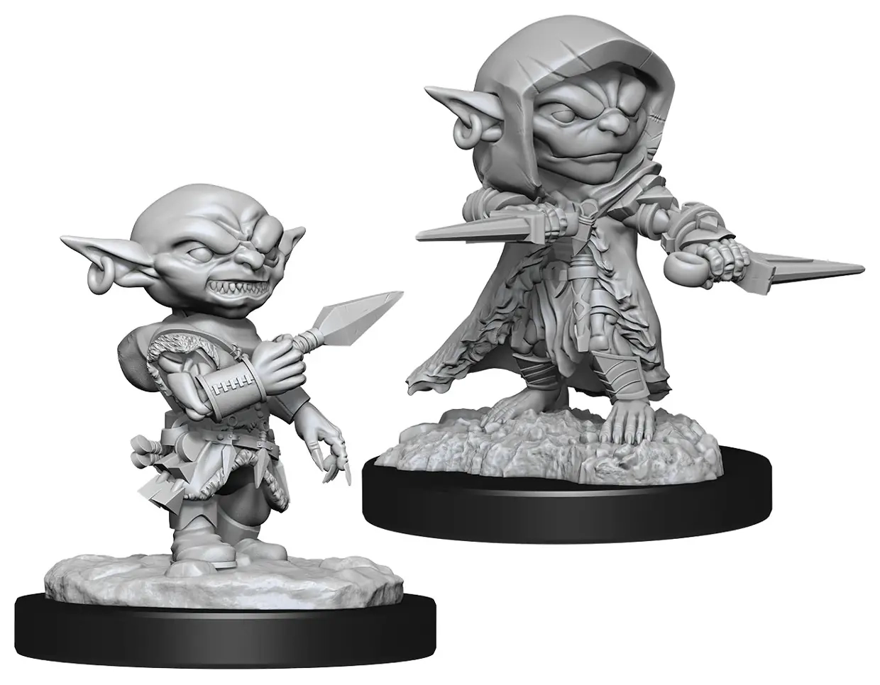 Pathfinder Battles Deep Cuts Unpainted Miniatures - Goblin Rogue Male