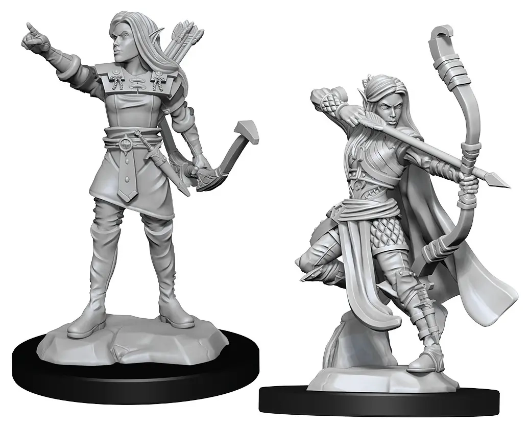 D&D Nolzur's Marvelous Miniatures Miniaturen unbemalt Elf Ranger Female