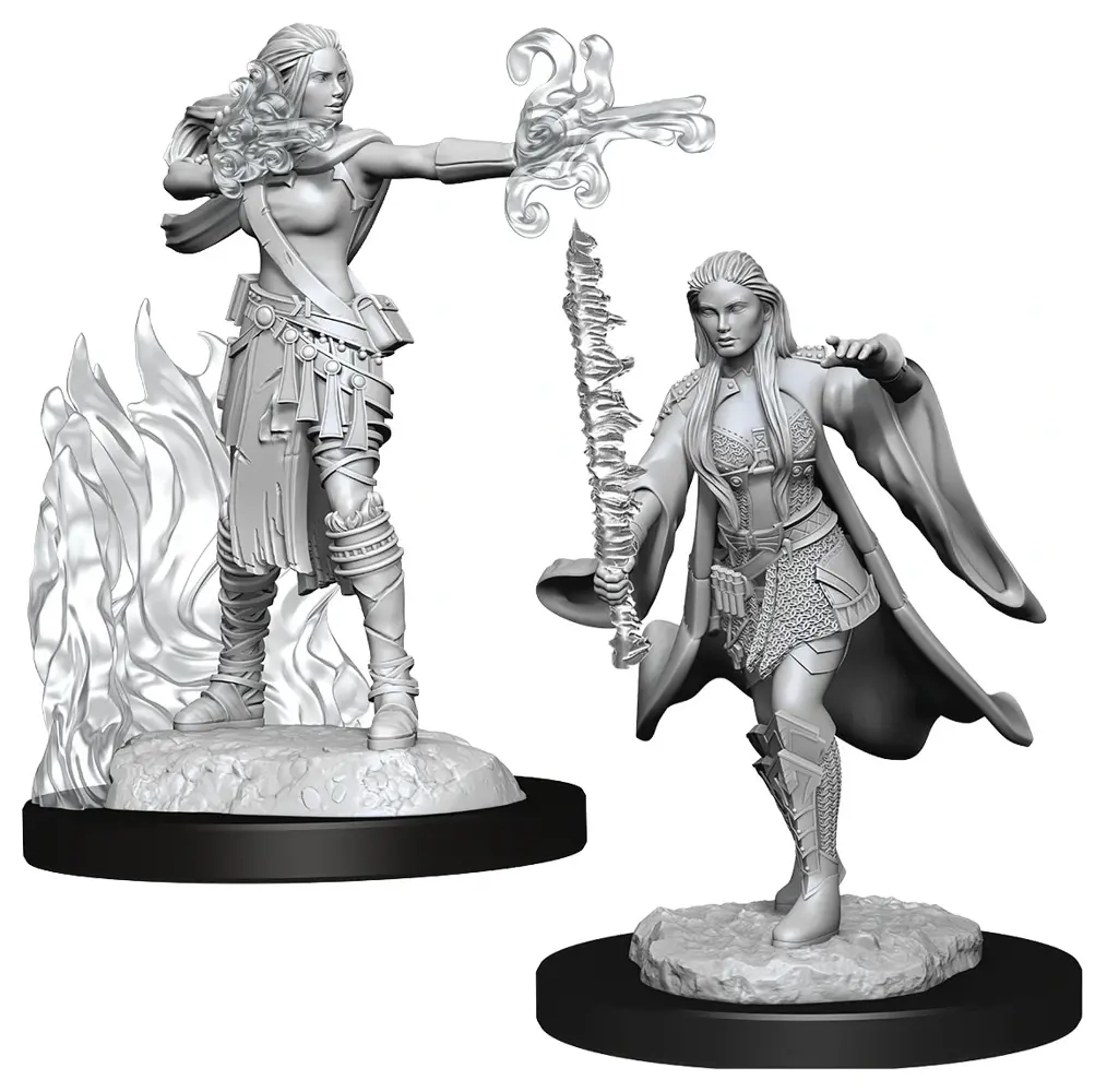 D&D Nolzur's Marvelous Miniatures - Multiclass Warlock + Sorcerer Female