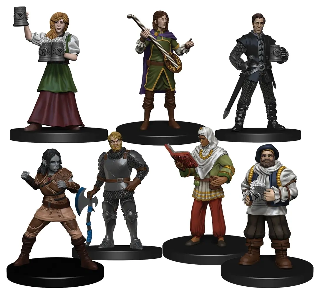 D&D Icons of the Realms: The Yawning Portal Inn - Friendly Faces Pack - EN