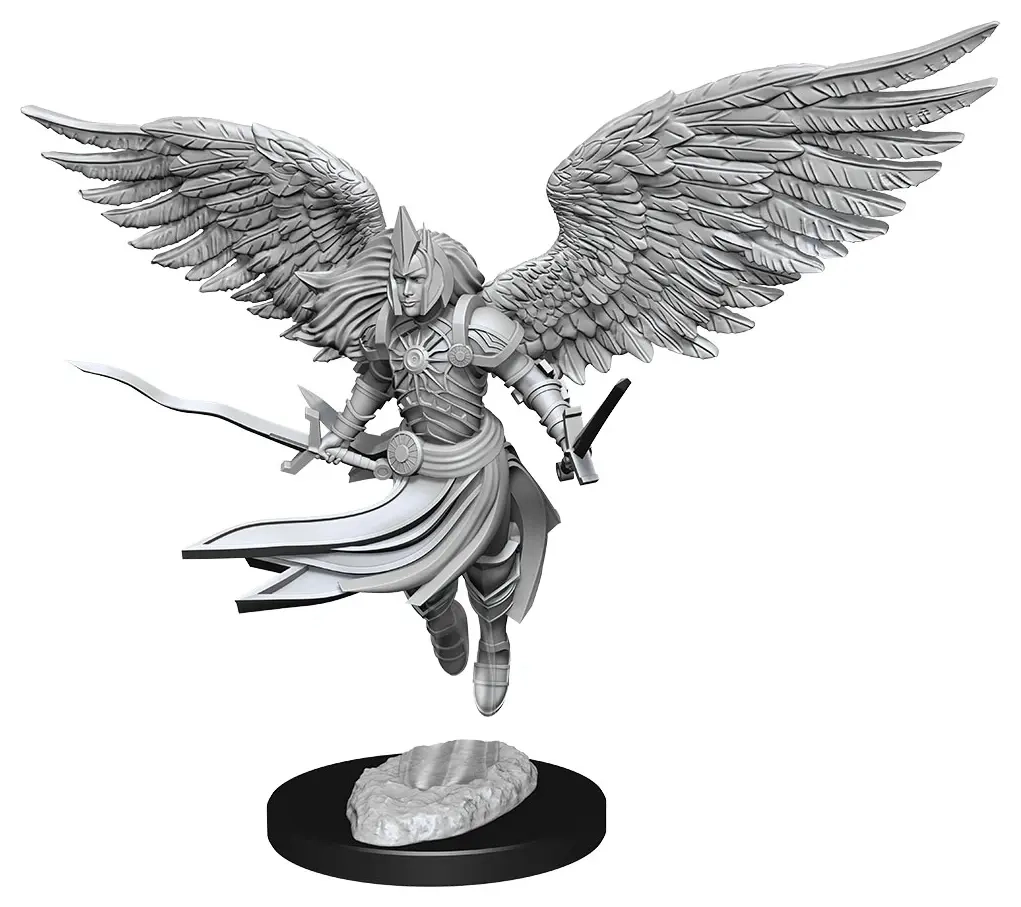 Magic the Gathering Unpainted Miniatures: Aurelia, Exemplar of Justice (Angel)