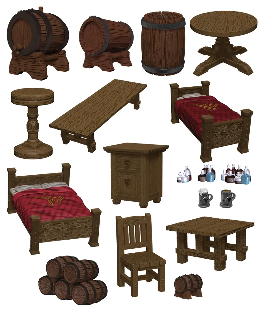 D&D Icons of the Realms: The Yawning Portal Inn - Beds & Bottles - EN