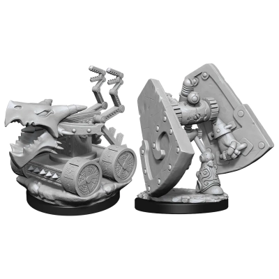 D&D Nolzur's Marvelous Miniatures: Stone Defender & Oaken Bolter (2 Units) - EN