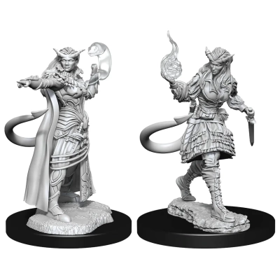 D&D Nolzur's Marvelous Miniatures: Tiefling Sorcerer Female (2 Units) - EN