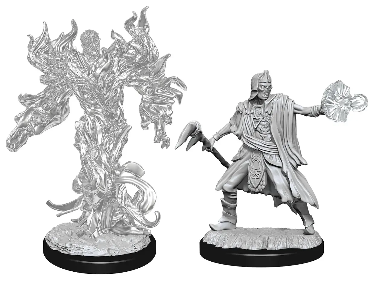 D&D Nolzur's Marvelous Miniatures: Allip & Deathlock (2 Units) - EN