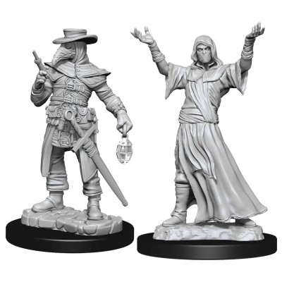 izKids Deep Cuts Miniaturen unbemalt Plague Doctor & Cultist