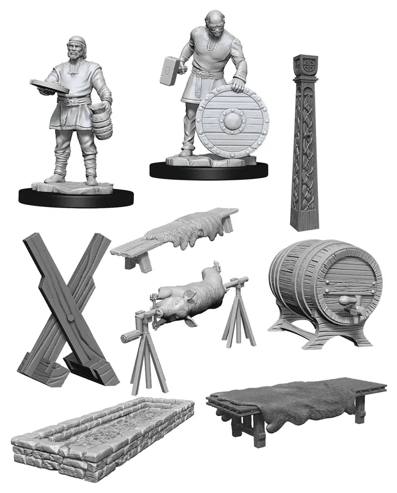 WizKids Deep Cuts Miniatures W13 Vikings