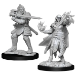 D&D Nolzur's Marvelous Miniatures: Hobgoblin Fighter Male & Hobgoblin Wizard Female (2 Units) - EN