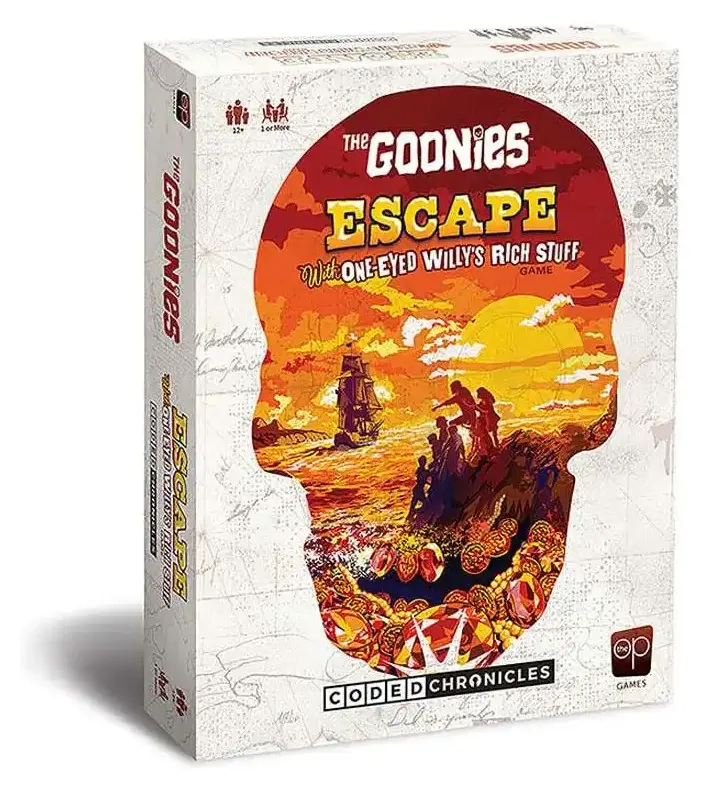 The Goonies: Escape with One-Eyed Willy's Rich Stuff - A Coded Chronicles Game - EN