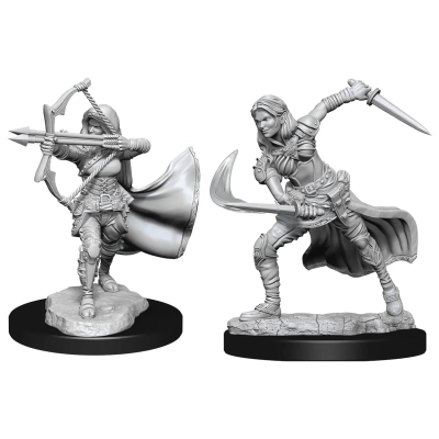 D&D Nolzur's Marvelous Miniatures: Air Genasi Female (2 Units) - EN