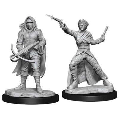 Deep Cuts Miniaturen unbemalt Bounty Hunter & Outlaw - EN