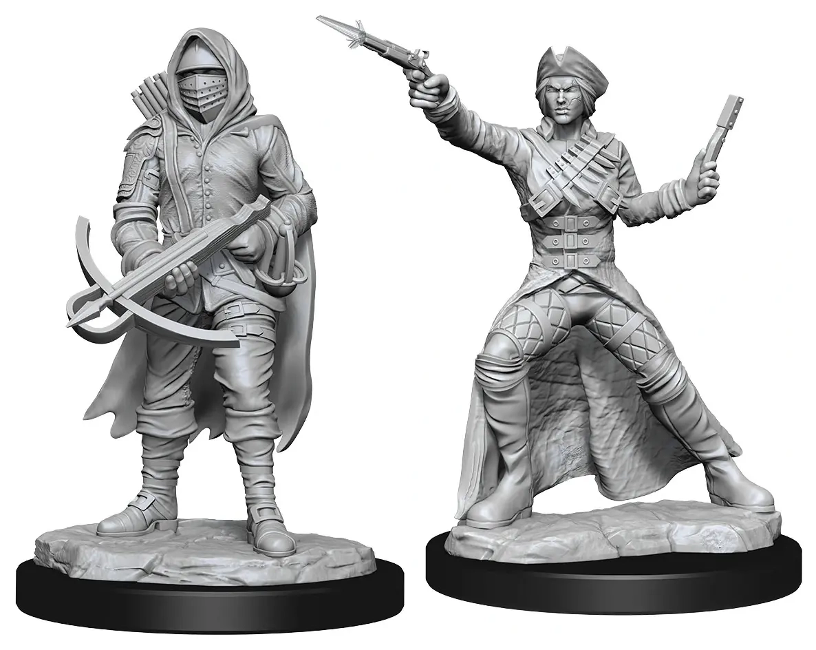 Deep Cuts Miniaturen unbemalt Bounty Hunter & Outlaw - EN