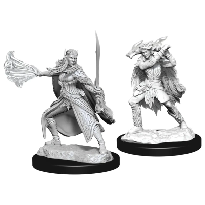 D&D Nolzur's Marvelous Miniatures: Winter Eladrin & Spring Eladrin (2 Units) - EN