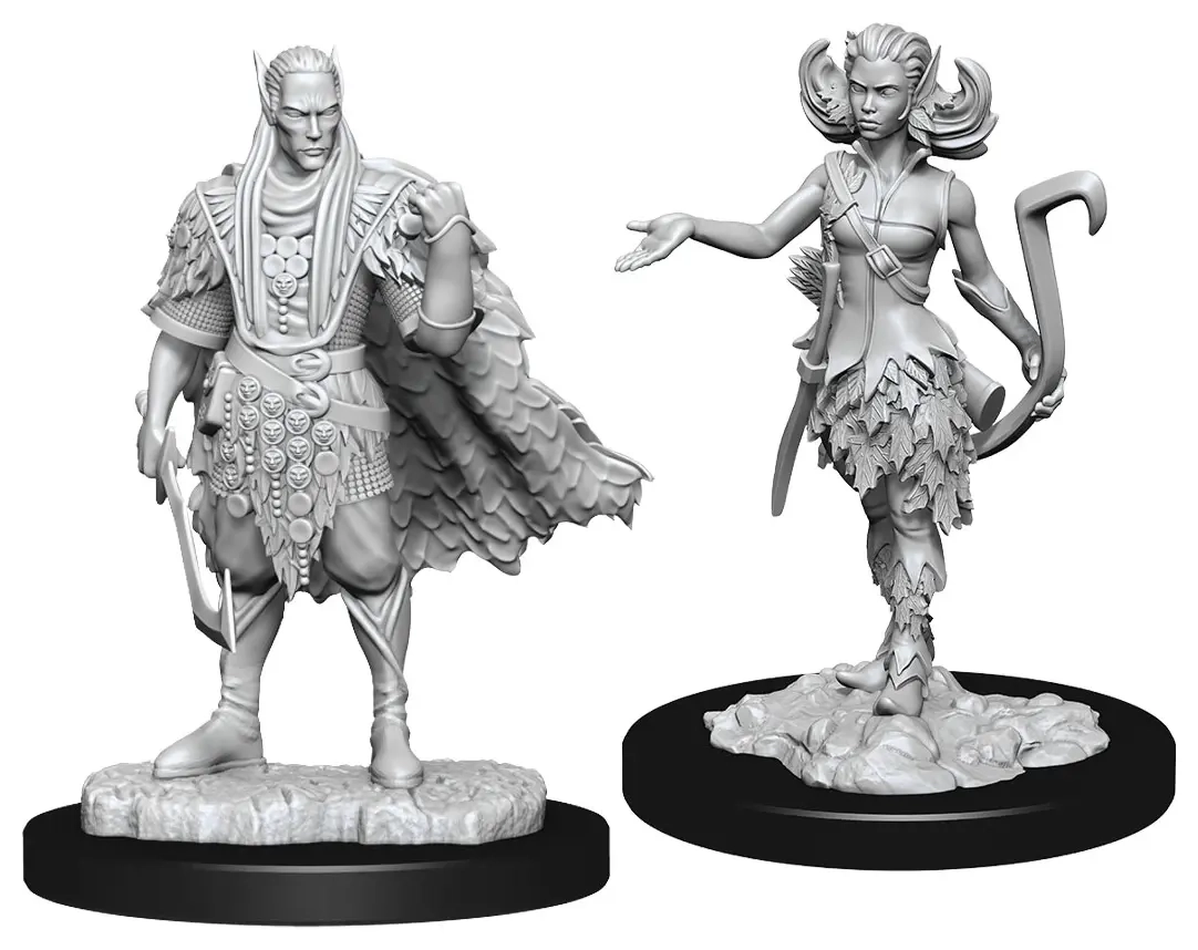 D&D Nolzur's Marvelous Miniatures: Autumn Eladrin & Summer Eladrin (2 Units) - EN