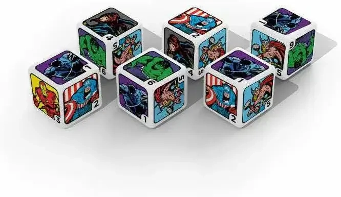 Marvel Avengers Dice Set