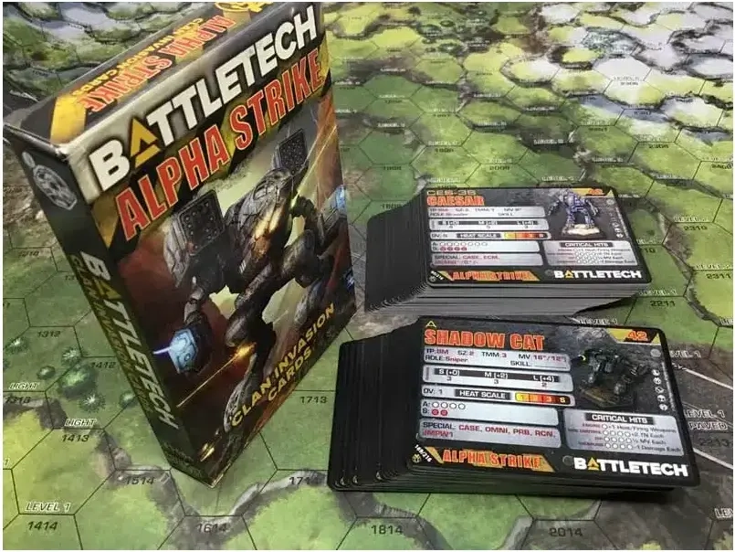 BattleTech AS Clan Invasion Cards - EN