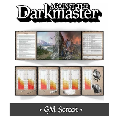 Against the Darkmaster RPG GM Screen and Book - EN