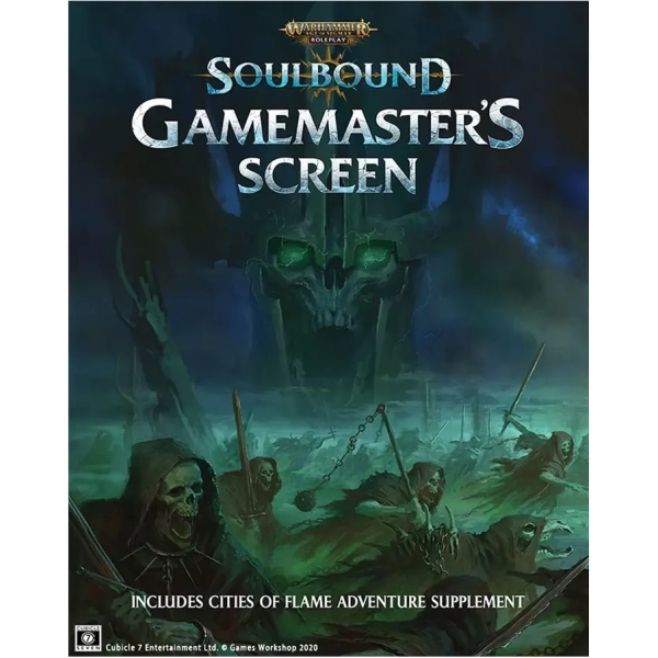 Warhammer Age of Sigmar Soulbound RPG GM Screen