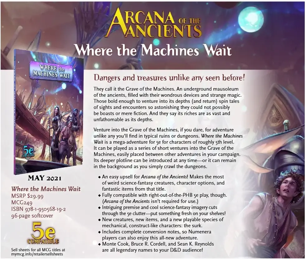 Arcana of the Ancients Where the Machines Wait - EN