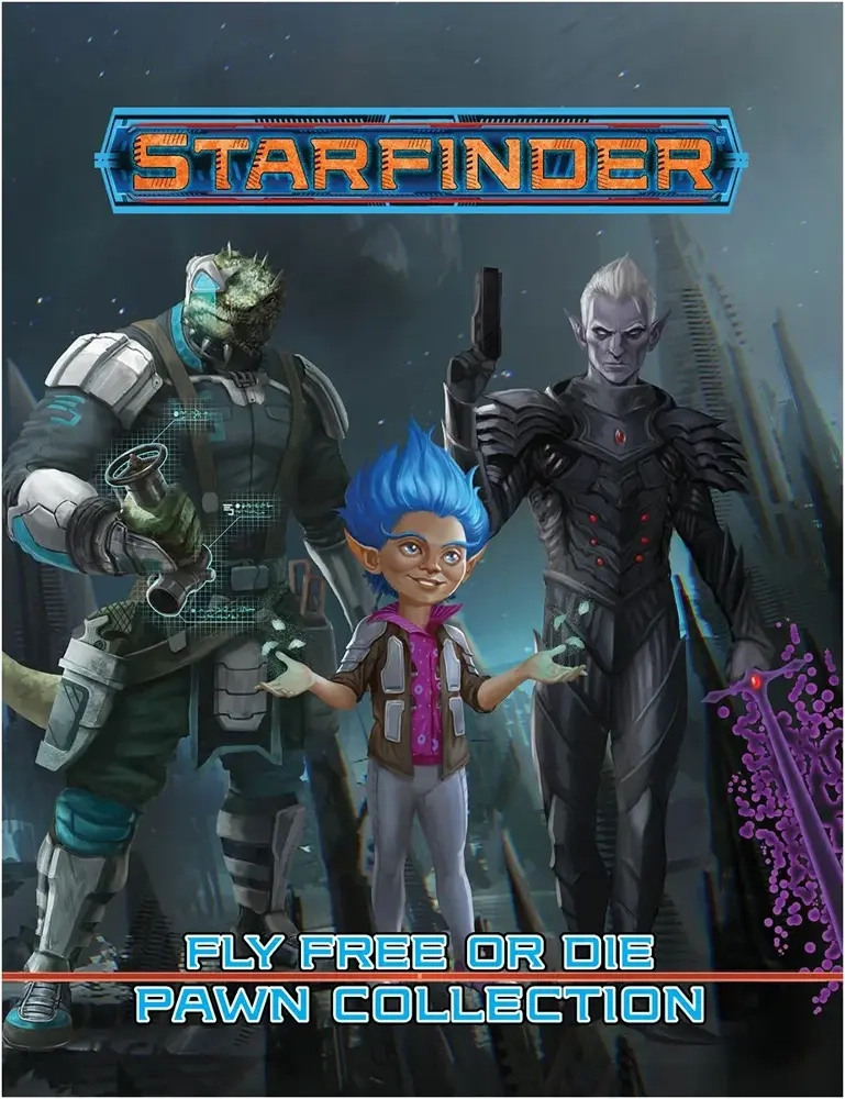 Starfinder Pawns: Fly Free or Die Pawn Collection - EN