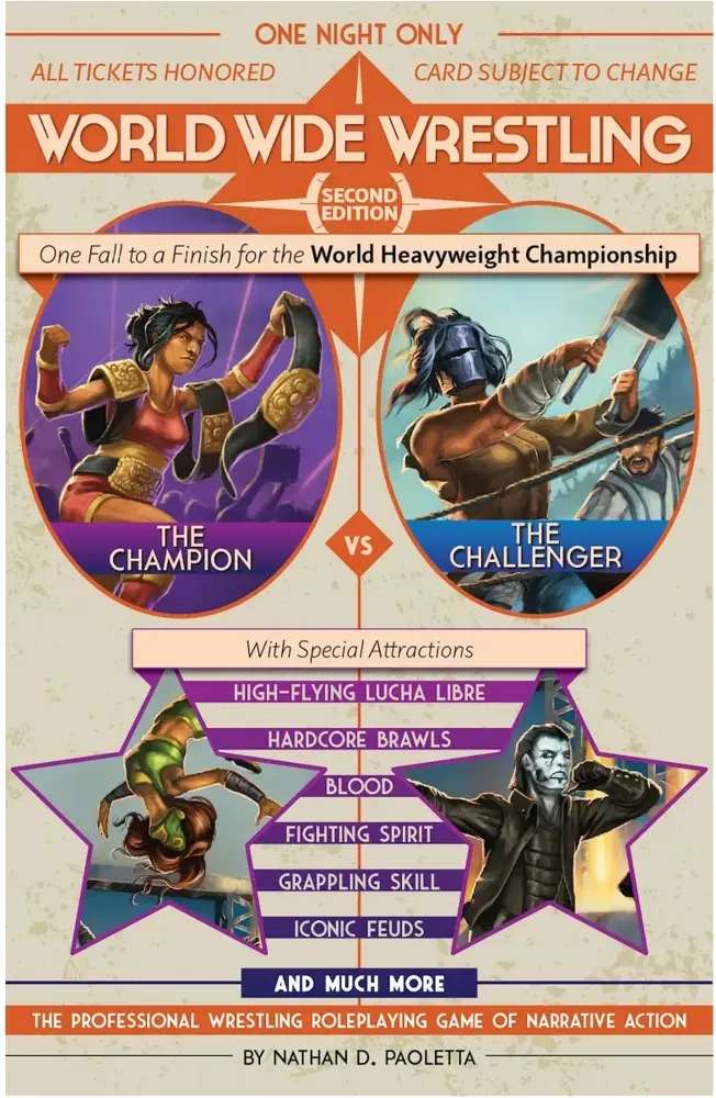 World Wide Wrestling RPG Second Edition - EN