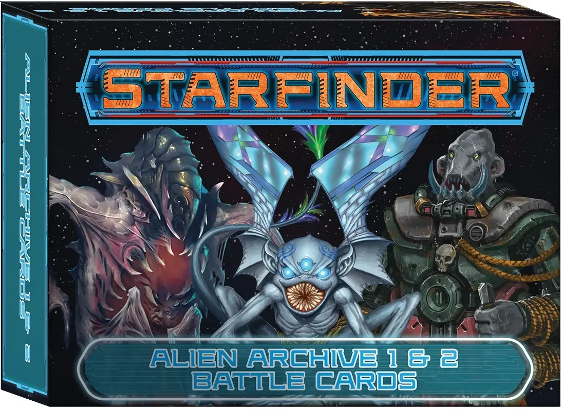 Starfinder Alien Archive 1 & 2 Battle Cards - EN