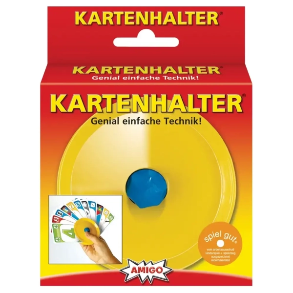 Kartenhalter gelb