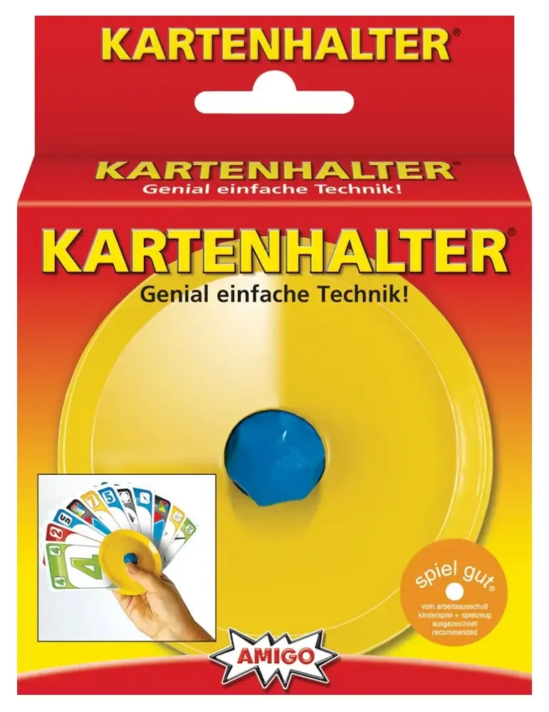 Kartenhalter gelb