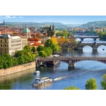 View of Bridges in Prague