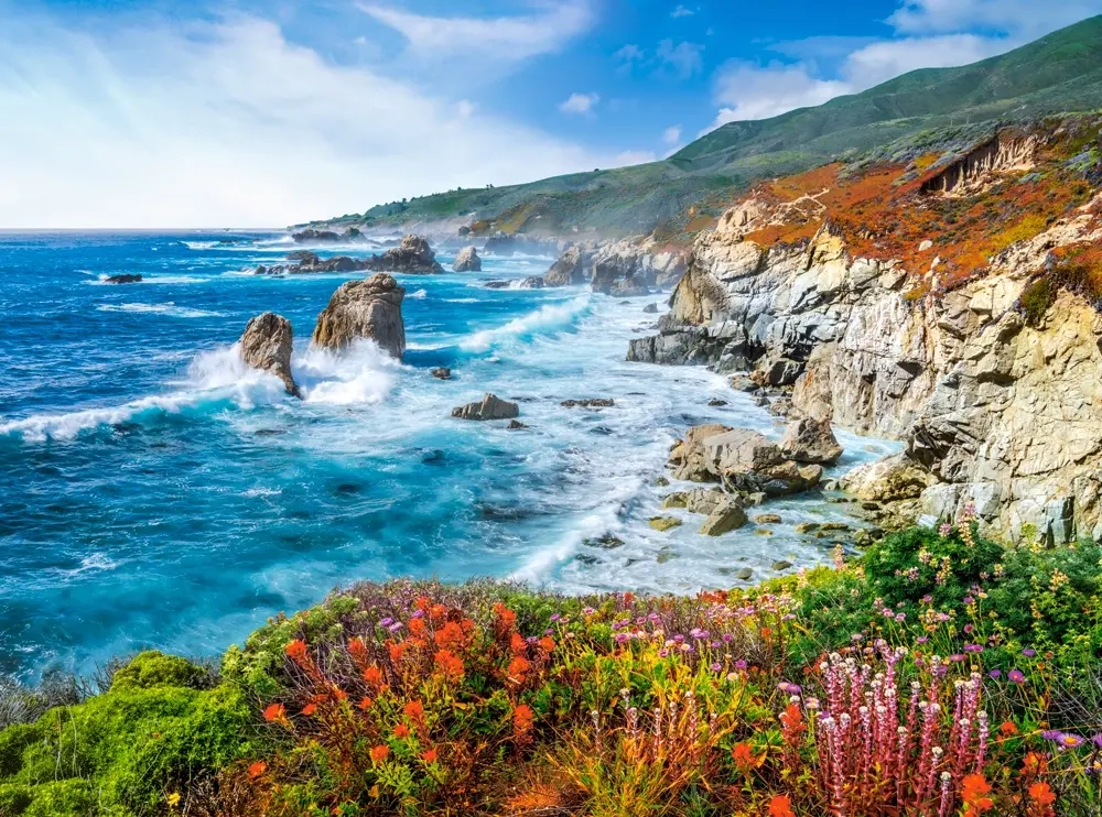 Küste von Big Sur, Kalifornien, USA