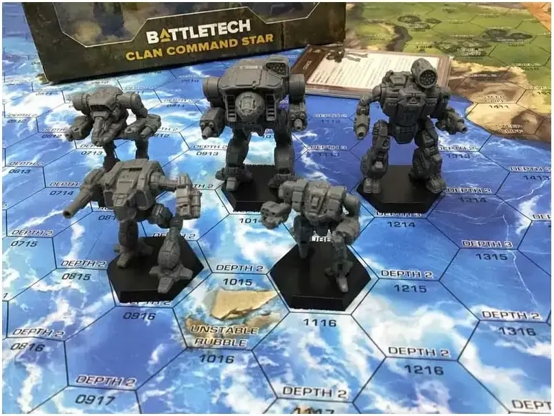 Battletech Clan Command Star - EN