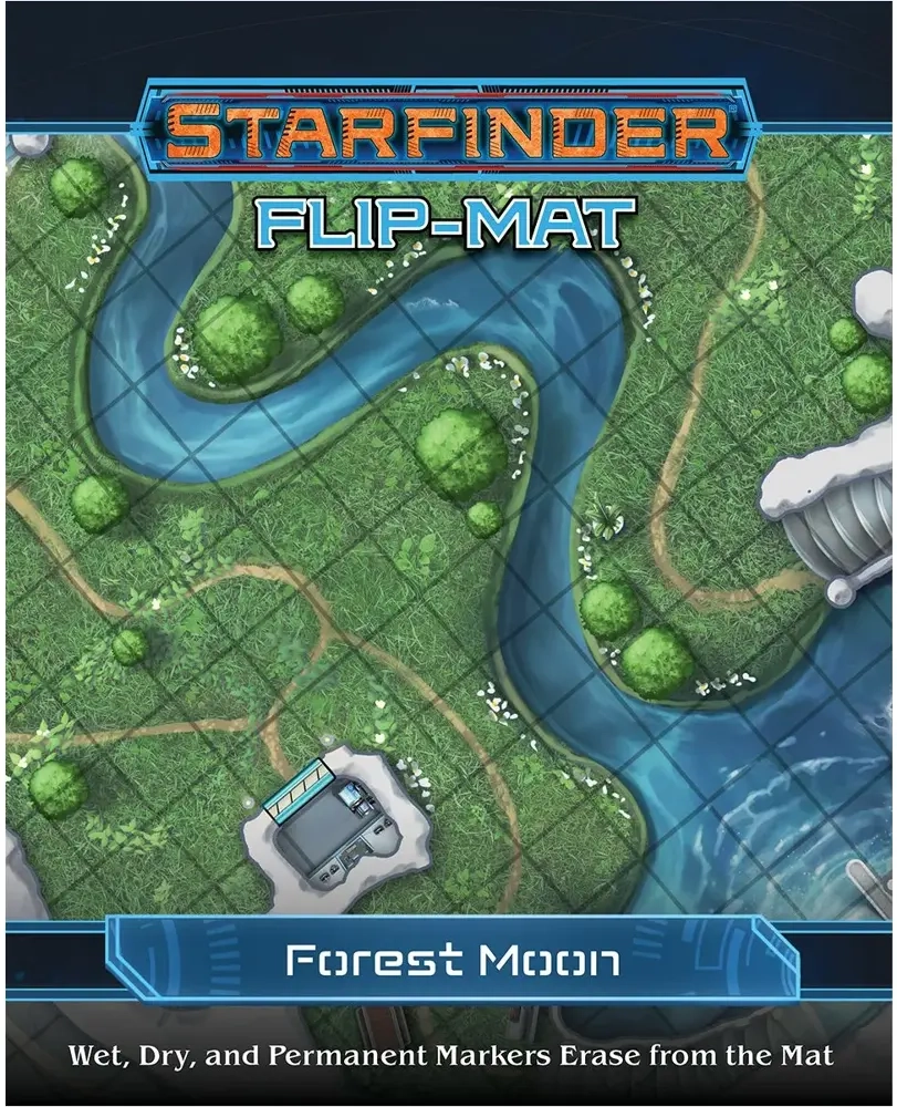 Starfinder: Flip-Mat - Forest Moon - EN