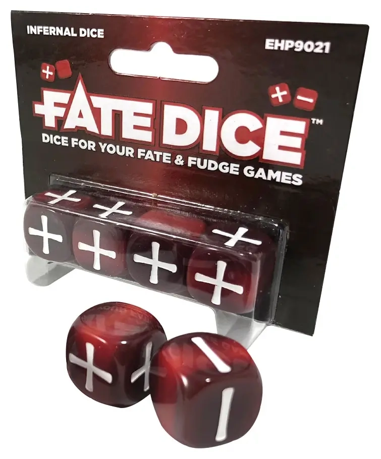 Fate Dice Infernal Dice