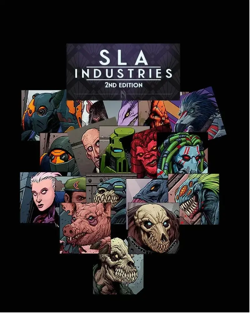 SLA Industries GM Screen Pack - 2nd Edition - EN