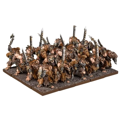 Kings of War Vanguard: Ratkin Warriors Regiment - EN