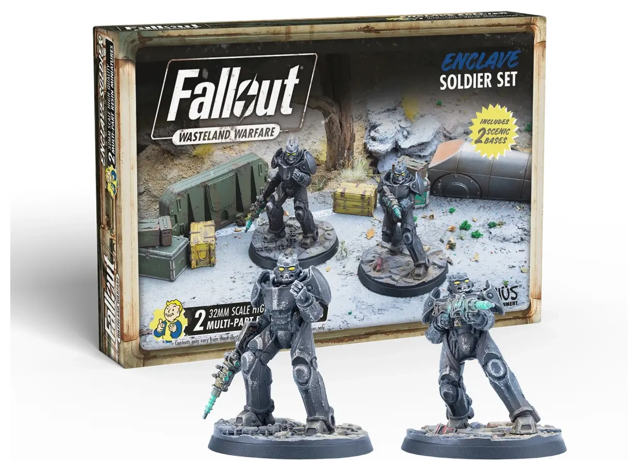 Fallout: Wasteland Warfare - Enclave: Soldier Set - EN