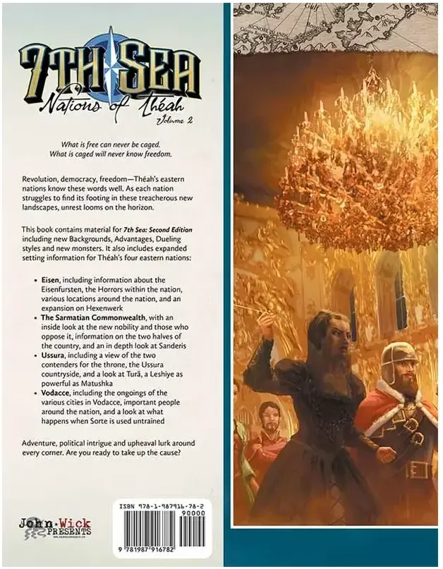 7th Sea RPG - Nations of Theah - Vol 2 - EN