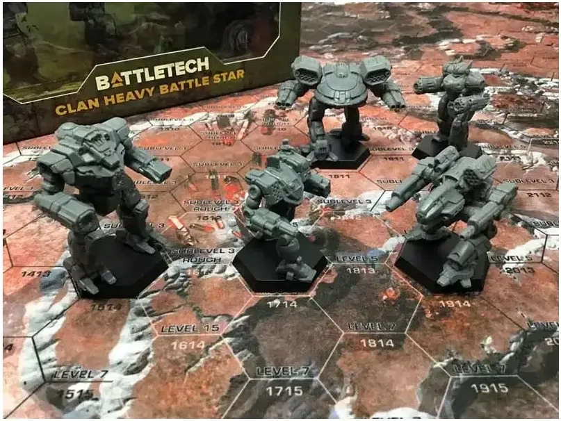 BattleTech Clan Heavy Battle Star - EN