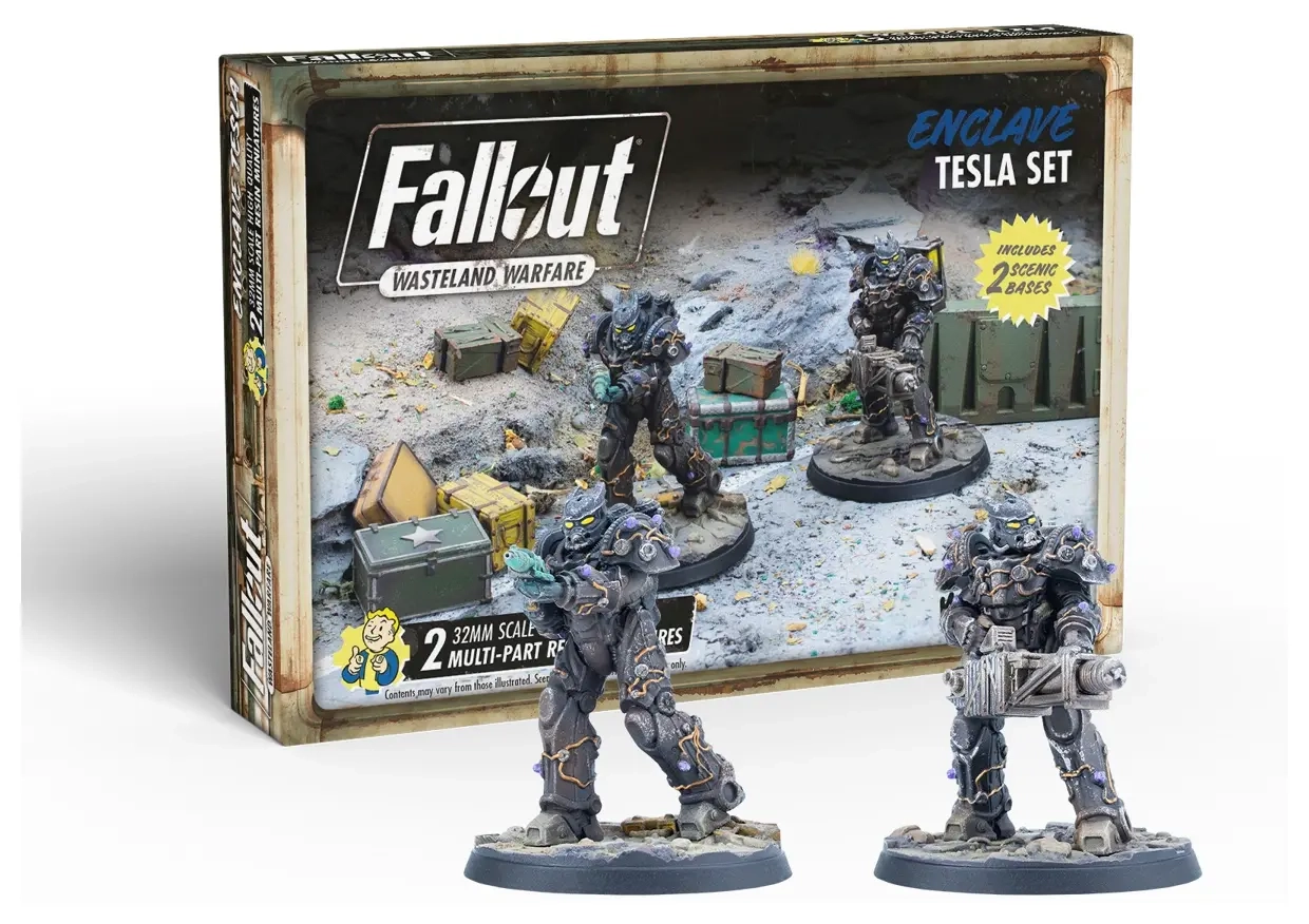 Fallout: Wasteland Warfare - Enclave: Tesla Set - EN