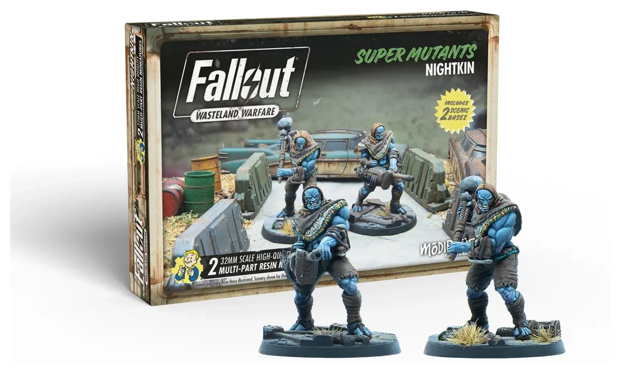 Fallout: Wasteland Warfare - Super Mutants: Nightkin - EN