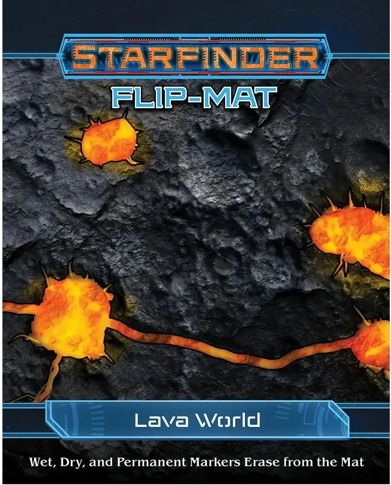 Starfinder Flip-Mat: Lava World