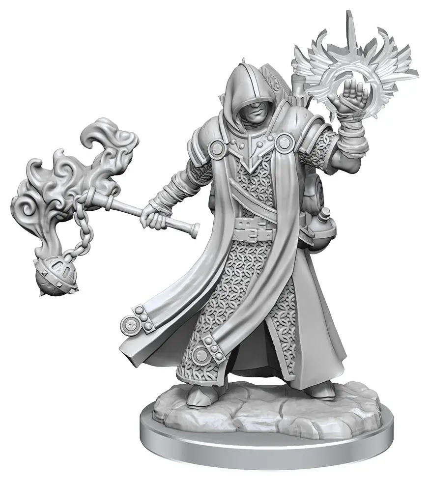 Dungeons & Dragons Frameworks Miniatur-Bausatz Human Cleric Male