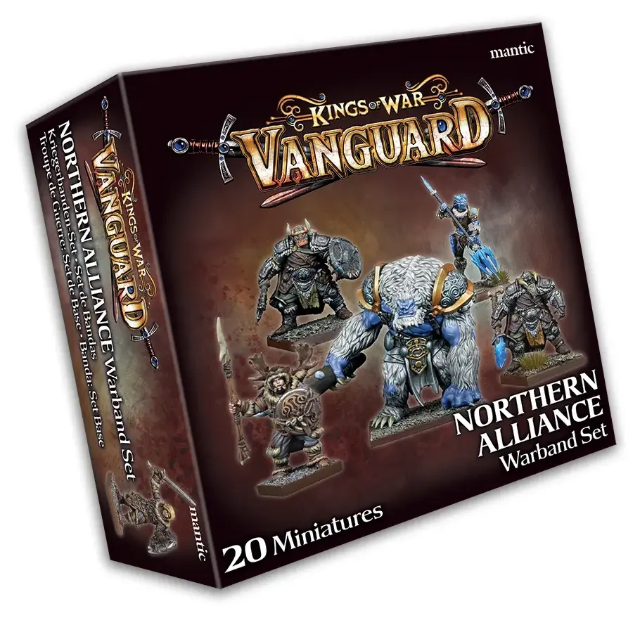 Kings of War Vanguard: Northern Alliance Warband Set - EN