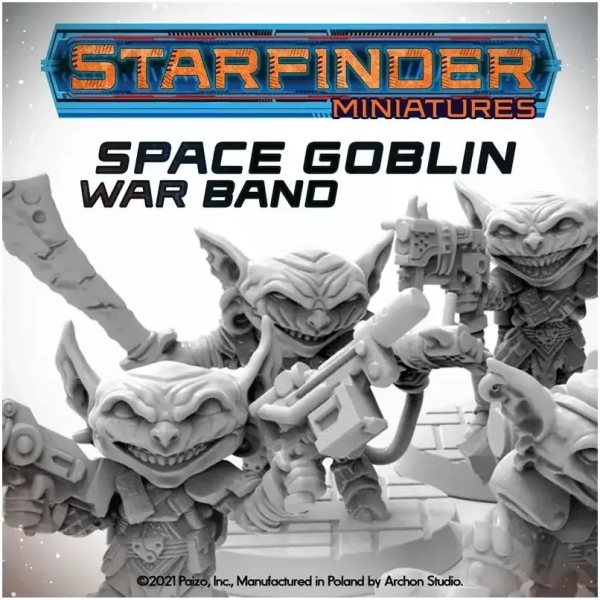 Starfinder Miniatures: Space Goblin War Band - EN