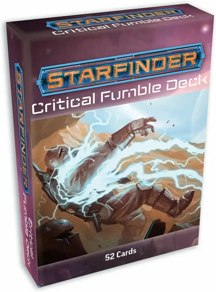 Starfinder Critical Fumble Deck - EN