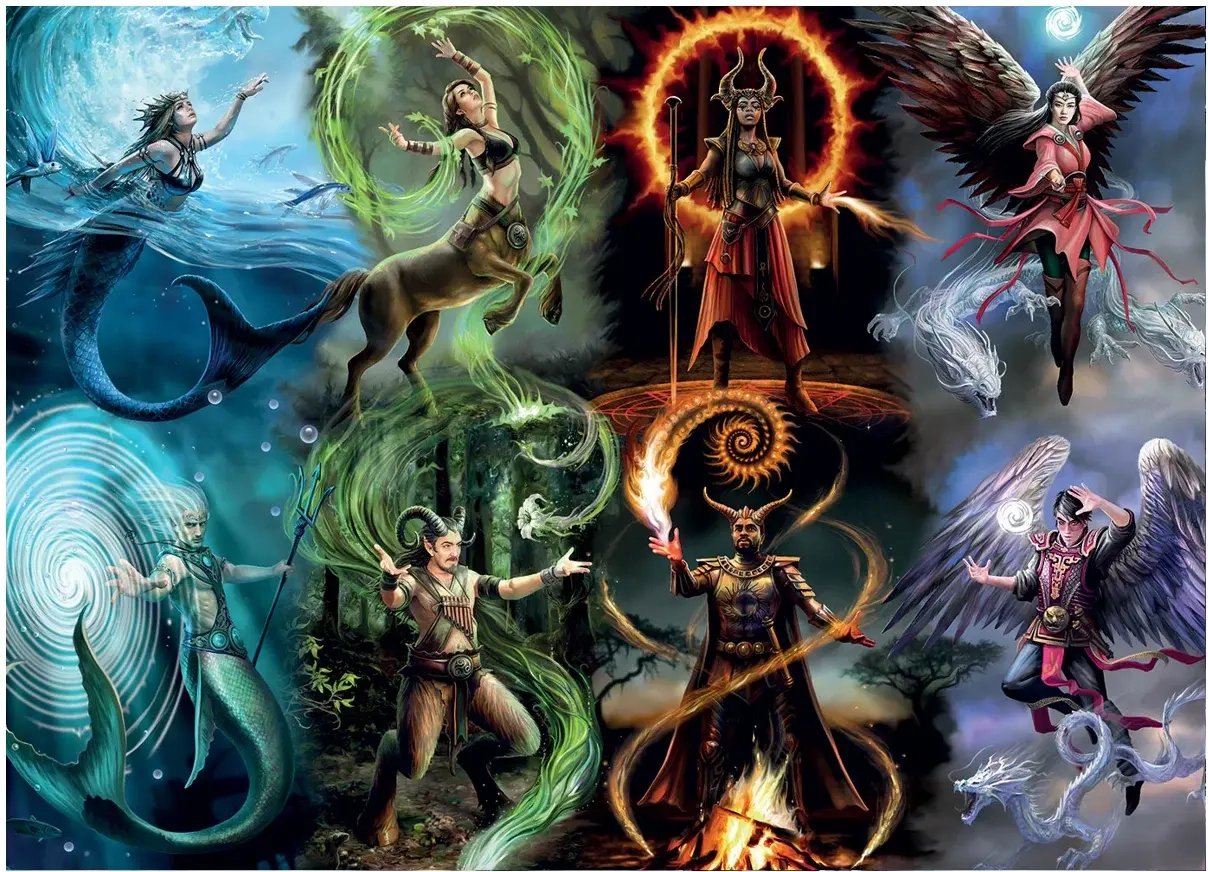 Elemental Magic - Anne Stokes