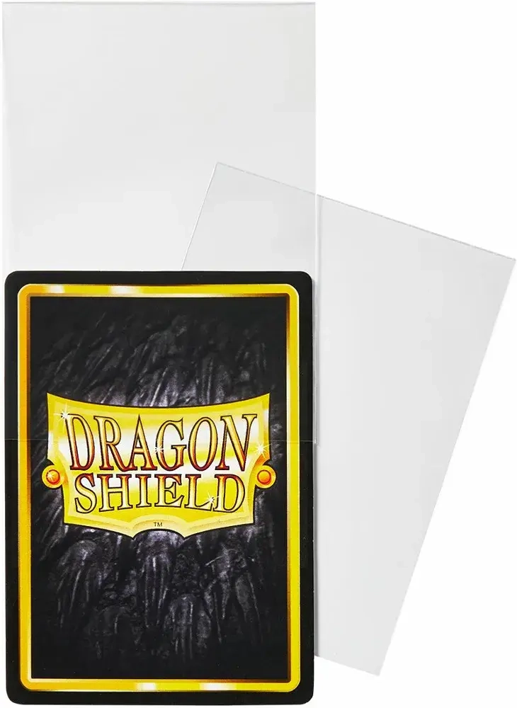 Dragon Shield Japanese Size Perfect Fit Inner Sleeves - Clear Qyonshi (100 Sleeves)