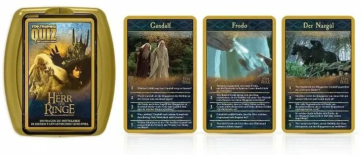 Top Trumps Quiz – Herr der Ringe