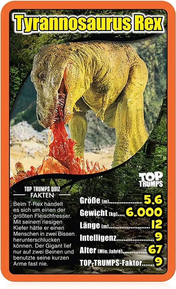 Top Trumps - Dinosaurier