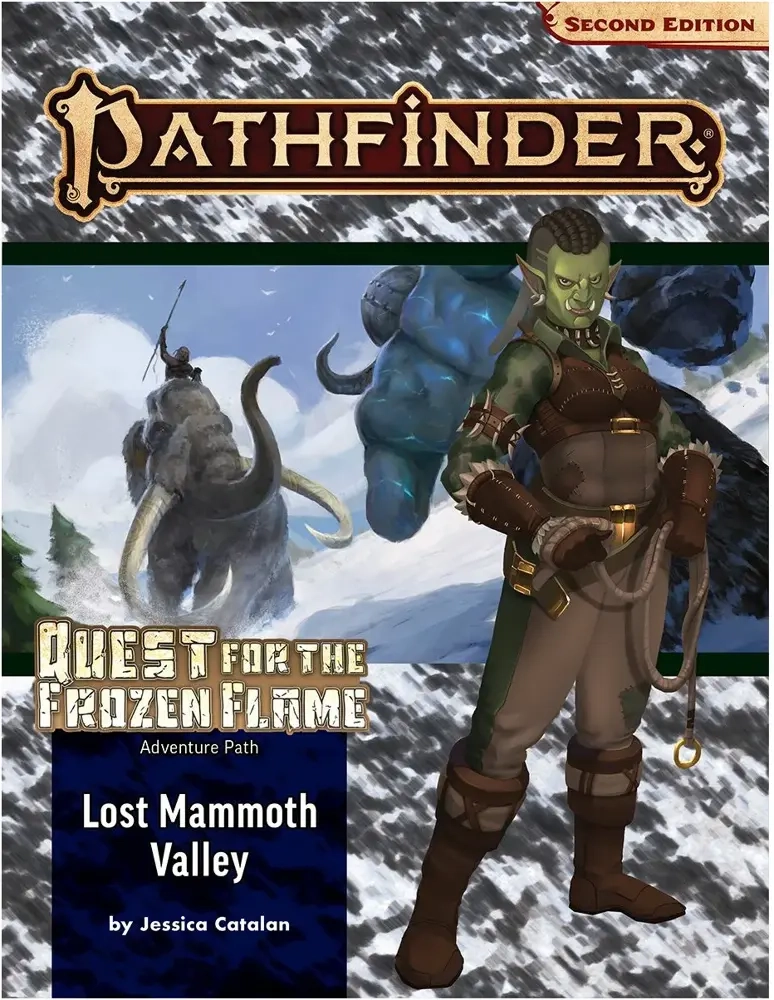 Pathfinder Adventure Path Lost Mammoth Valley (Quest for the Frozen Flame 2 of 3) - EN